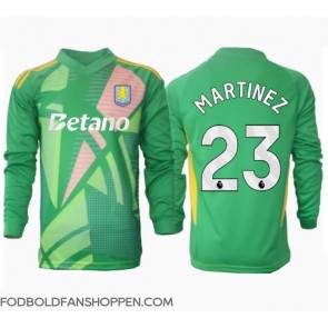 Aston Villa Emiliano Martinez #23 Målmand Hjemmebanetrøje 2024-25 Langærmet